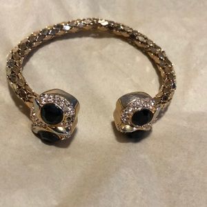 Trendy owl gem bracelet